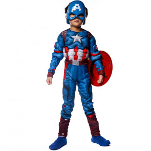 Boys Captain America Costume