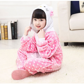 Kids Hello Kitty Onesie Jumpsuit Costume
