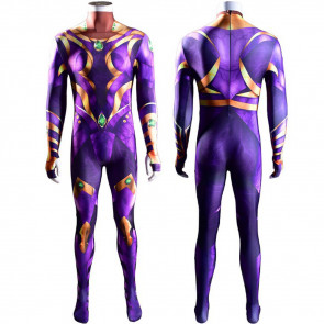 Titans Starfire Supersuit Cosplay Costume