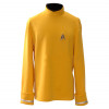 Star Trek Yellow Starfleet Uniform Shirt Cosplay Kostyme