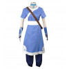 Avatar Den Siste Airbender Katara Blue Cosplay Kostyme