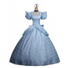 Disney Cinderella Cosplay Kostyme Kjole For Voksne Halloween Kostyme