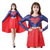 Supergirl Kvinners Kostyme