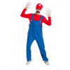 Super Mario Luigi Mario Cosplay Kostyme For Voksne Halloween Kostyme