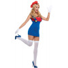 Kvinner Super Mario Luigi Mario Beauty Cosplay Kostyme Kjole For Voksne Halloween Kostyme