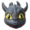 Tannløs Hvordan Trene Dragon 3 Head Mask Cosplay