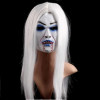Halloween Hvit Zombie Ghost Face Mask Costume 2