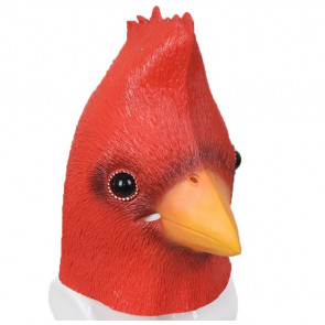 Red Bird Cardinal Mask Costme
