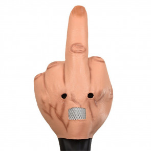 Middle Finger Mask Cosplay Costume