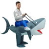 Inflatable Shark Riding Costume