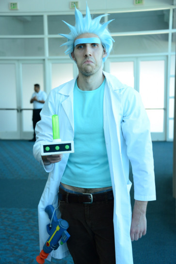 Rick Sanchez Wig Rick And Morty Cosplay Costume