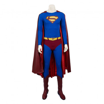 Classic Superman High Quality Cosplay Costume For Adults Halloween Costume