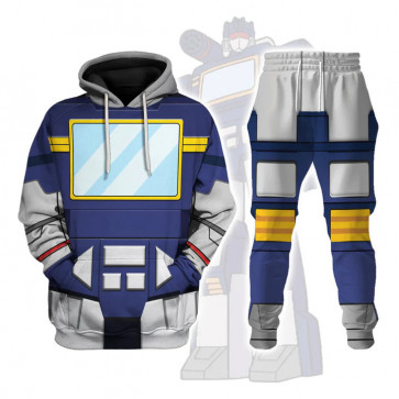 Transformers Soundwave Costume - Hoodie Sweatpants Soundwave Cosplay