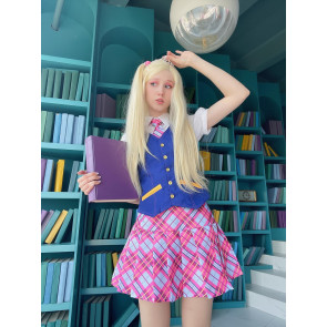 Barbie Princess Charm School Princess Sophia Costume - Blue Uniform Princess Sophia Cosplay