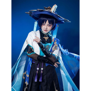 Scaramouche Blue Hat Prop Genshin Impact Cosplay Costume