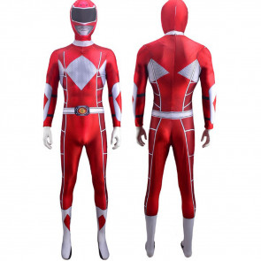 Power Ranger Red Costume