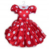 Disney Minnie Mouse Red Polka Dress Traje