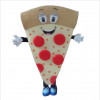 Traje De Mascote De Pizza Gigante
