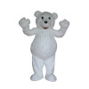 Traje De Mascote De Urso Polar Gigante