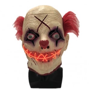 LED Scary Clown Mask