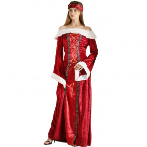 Women Medieval Queen Costume