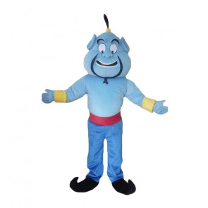 Giant Aladdin Genie Mascot Costume