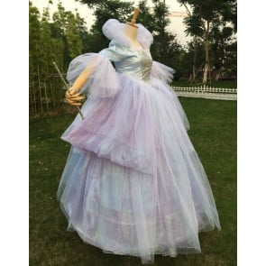 Girls Fairy Godmother New Cinderella Cosplay Costume