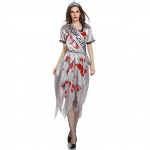 Women's Scary Prom Queen Costume