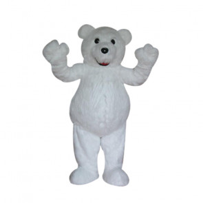 Giant Polar Bear Mascot Costume