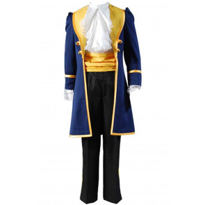 Disney Beauty And The Beast Prince Cosplay Costume For Men Halloween Costume