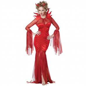 Women's Red Devil Dress Costume