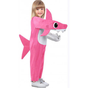 Toddler Baby Shark Mommy Shark Costume - Pink