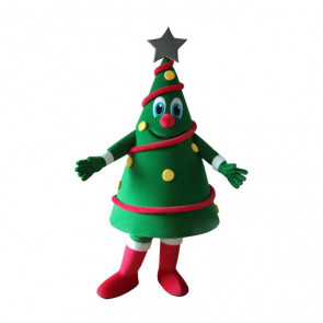 Giant Christmas Tree Mascot Costume