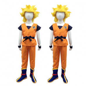 Goku Turtle School Uniform Cosplay Costume