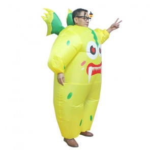 Yellow Monster Inflatable Costume