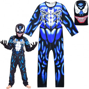 New Venom Lycra Halloween Cosplay Costume with Masks