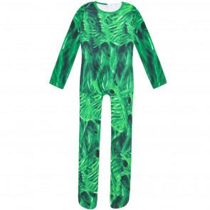 Green Siren Head Kids Lycra Cosplay Costume