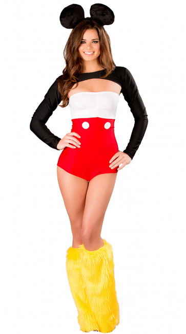 Sexy Mickey Mouse Womens Costume