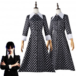 Wednesday The Addams Family Cosplay Costume