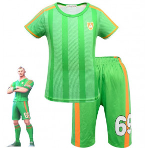 Fortnite Green Soccer Skin Costume