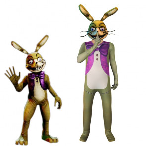Glitchtrap Five Nights At Freddy's Lycra Cosplay Costume