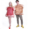 Erdnussbutter -Gelee -Sandwich -Paar Kostüm