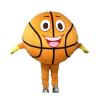 Riesenbasketball -Maskottchenkostüm