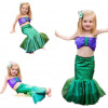 Mädchen Ariel Meerjungfrau Kleid Kostüm