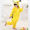 Kinder Pikachu Onesie Jumpsuit Kostüm