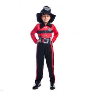 Boys Fireman Firefighter Costume