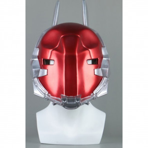 The Red Hood Helmet Arkham Knight Jason Todd Cosplay Costume