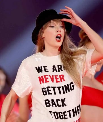 Taylor Swift Costume - We Are Never Getting Back Together Like Ever Eras Tour Shirt Cosplay