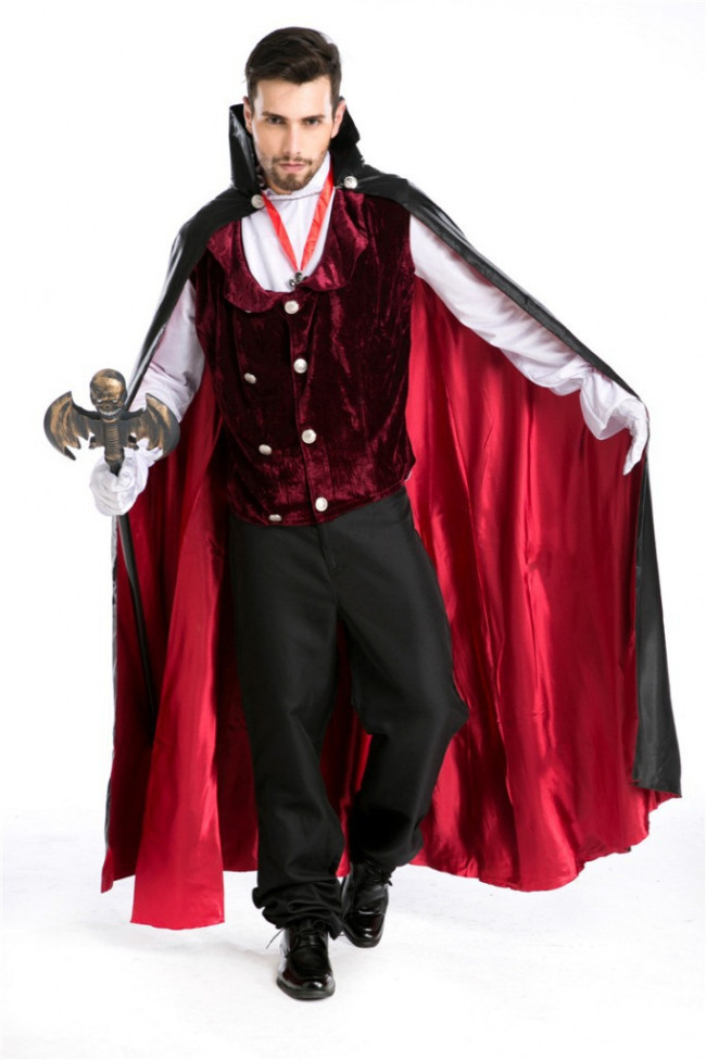 Elegant Vampire Complete Halloween Costume | Costume Party World