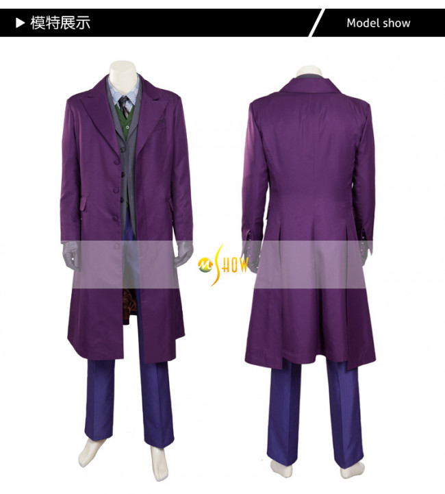 Dark Knight Joker Official Complete Cosplay Costume | Costume Party World